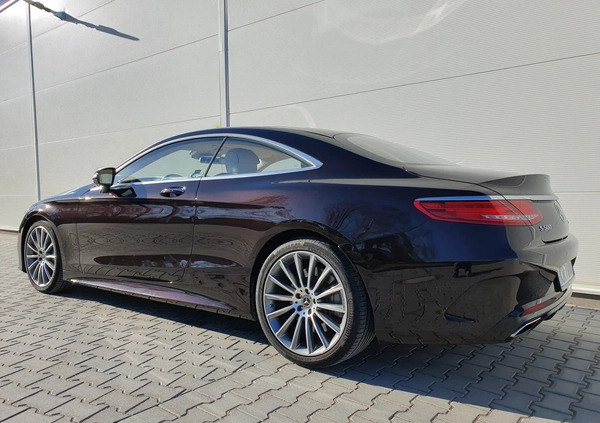 Mercedes-Benz Klasa S cena 405000 przebieg: 35000, rok produkcji 2017 z Ogrodzieniec małe 232